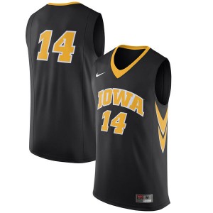 Iowa Hawkeyes Jersey Black #14 