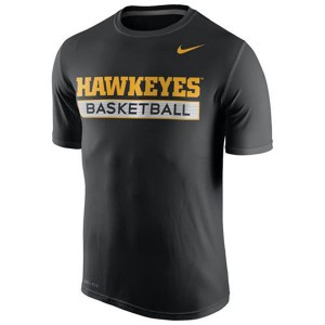 Navy Practice Basketball Iowa Hawkeyes Performance T-shirt