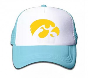 Iowa Hawkeyes Snapback Adjustable Hat - Light Blue