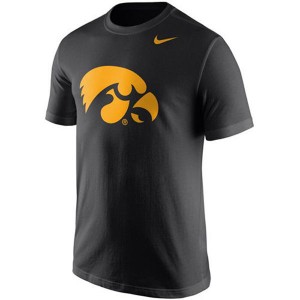 Iowa Hawkeyes T-shirt Navy Logo 