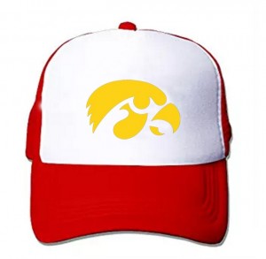 Iowa Hawkeyes Snapback Adjustable Hat Red 