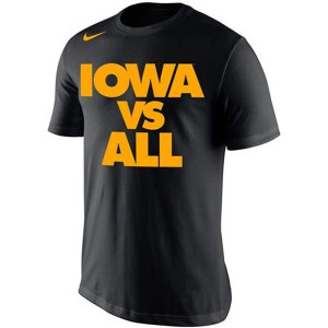 Iowa Hawkeyes Navy Selection Sunday All T-shirt
