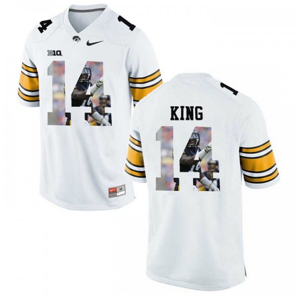Iowa Hawkeyes No16 C. J. Beathard White Stitched NCAA Jersey